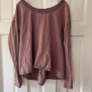 Free people long sleeve t shirt